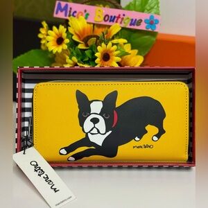 🆕MARC TETRO Yellow Dog Wallet with box📦